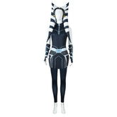 Halloween Star Wars Clone Wars Ahsoka Tano Cosplay Costume Full Set - Coscosmos